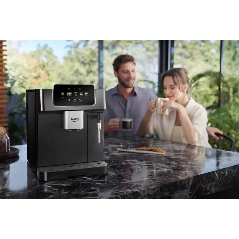 Beko CEG7302B CaffeExperto cafetera superautomática con boquilla de vapor