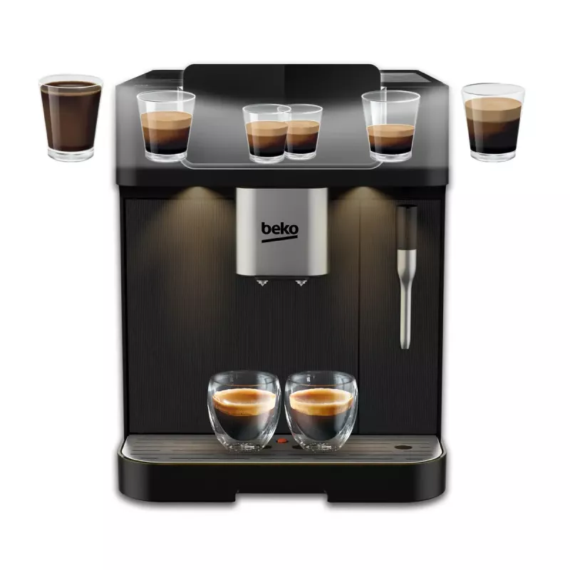 Beko CEG7302B CaffeExperto cafetera superautomática con boquilla de vapor