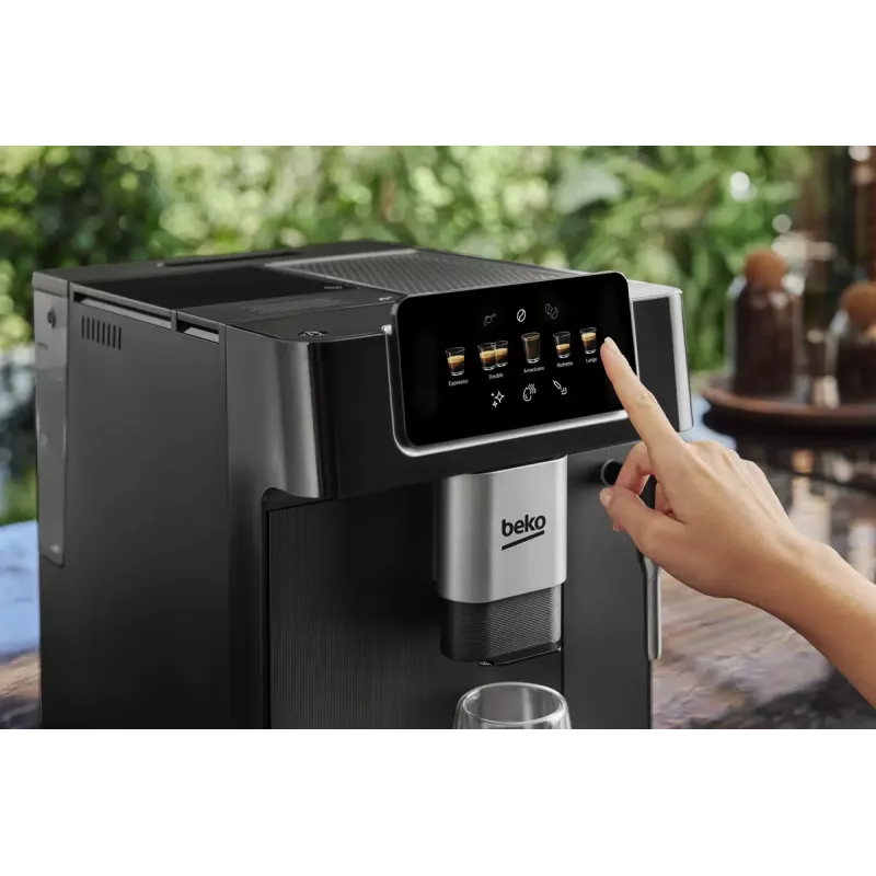 Beko CEG7302B CaffeExperto cafetera superautomática con boquilla de vapor