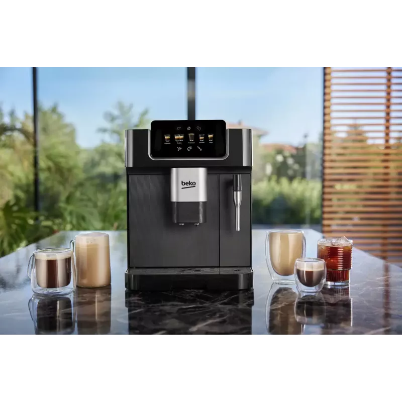 Beko CEG7302B CaffeExperto cafetera superautomática con boquilla de vapor