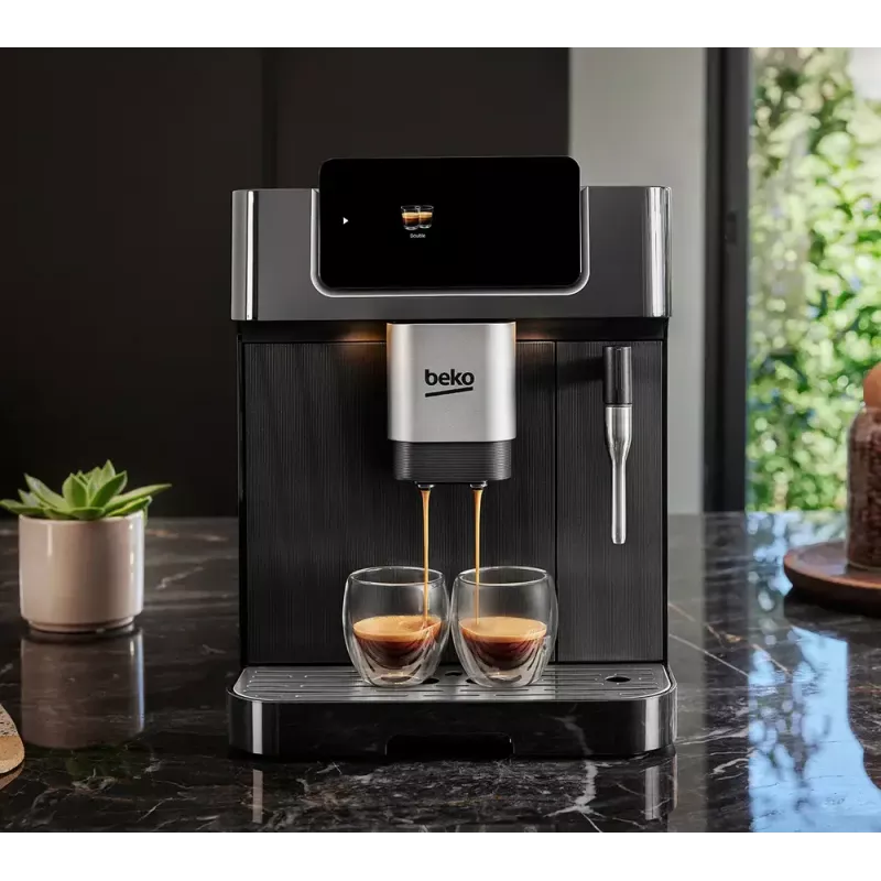 Beko CEG7302B CaffeExperto cafetera superautomática con boquilla de vapor