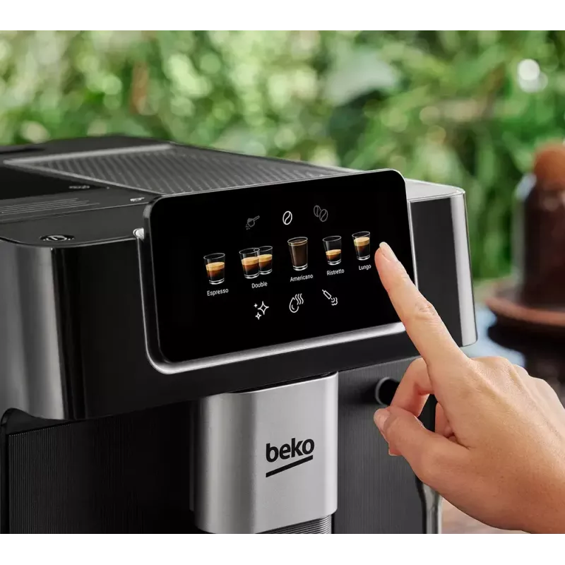 Beko CEG7302B CaffeExperto cafetera superautomática con boquilla de vapor