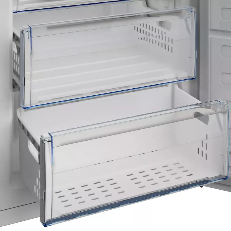 Congelador Beko RFSA240M41WN — 215 L, blanco, Fast Freeze, puerta reversible