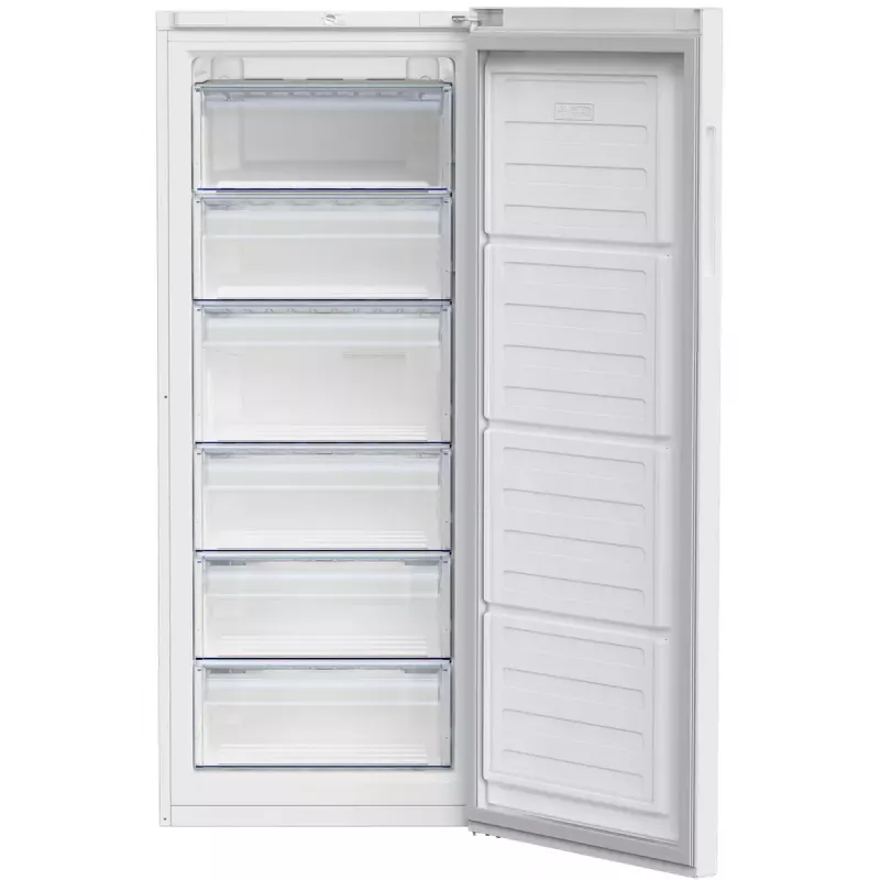 Congelador Beko RFSA240M41WN — 215 L, blanco, Fast Freeze, puerta reversible