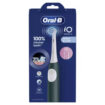 Cepillo de dientes eléctrico BRAUN Oral‑B iO2 (modelo iOS2.1C9.0G) verde Forest