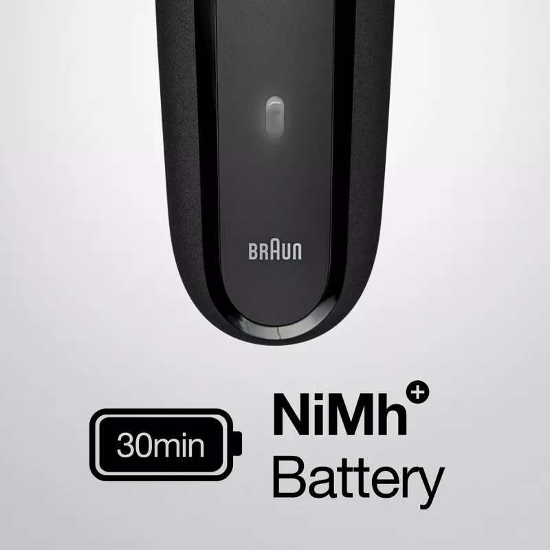 Braun Series 3 300BT afeitadora de lámina inalámbrica para uso en húmedo y seco con recortador