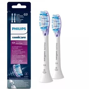 Philips Sonicare G3 Premium Gum Care HX9052/17 2 cabezales de cepillo dental sónico de repuesto