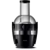 Exprimidor lento Philips Viva Collection HR1856, 800 W, negro, pantalla LED, recipiente de zumo