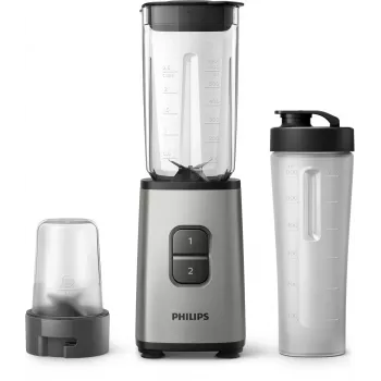 Batidora Philips Daily Collection HR2604/80 1 L batidora de mesa 350 W negra, acero inoxidable