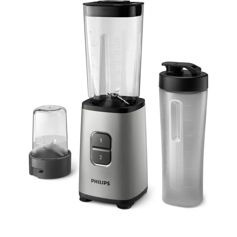 Batidora Philips Daily Collection HR2604/80 1 L batidora de mesa 350 W negra, acero inoxidable