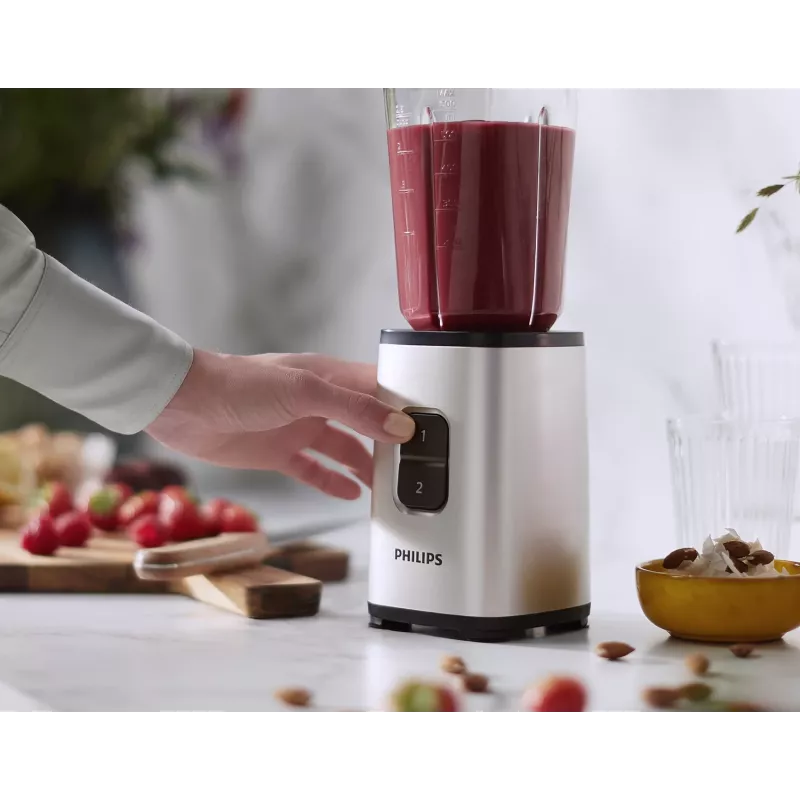 Batidora Philips Daily Collection HR2604/80 1 L batidora de mesa 350 W negra, acero inoxidable