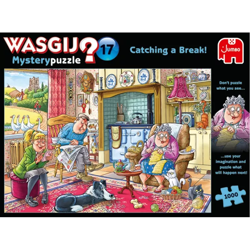 Puzle Wasgij Mystery 17 1000 piezas Jumbo Comics