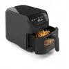 Freidora de aire Princess 182476 Single 8 l, 2000 W, control táctil, negra, mín. 80 °C