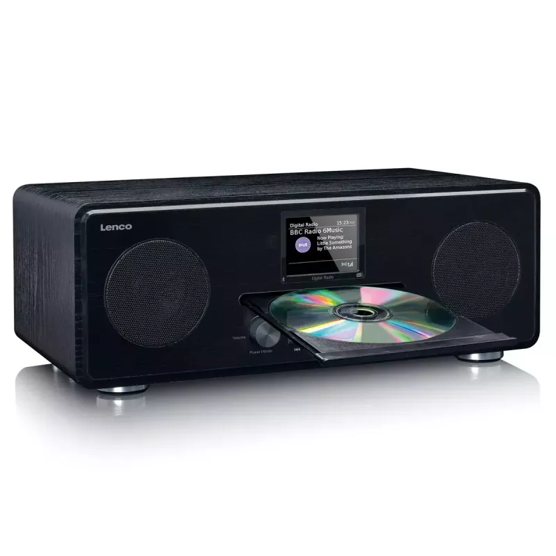 Radio por internet Lenco DAR-061 analógica y digital DAB+ FM 20W