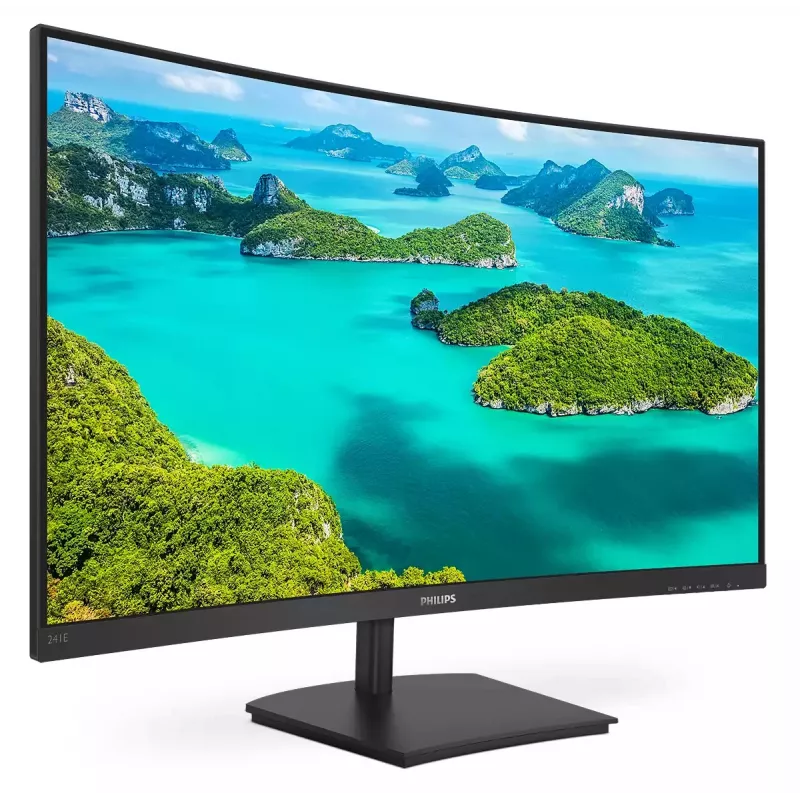 Monitor Philips E Line 241E1SCA/00 59,9 cm (23,6 pulgadas) 1920 x 1080 píxeles Full HD LCD negro