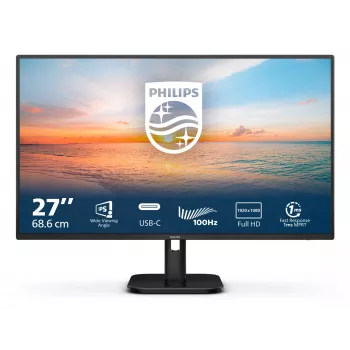 Philips serie 1000 27E1N1300A/00 monitor 68,6 cm (27 pulgadas) 1920 x 1080 píxeles Full HD LCD negro