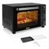 Horno compacto de sobremesa Tristar OV-3627 — 27 L, 1500 W, negro, mandos giratorios