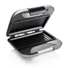 Sandwichera Princess 01.127003.01.001 750 W negra plata