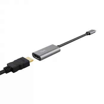 Trust Dalyx Adaptador gráfico USB gris