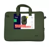 Trust Bologna Maletín 40,6 cm (16 inch) verde