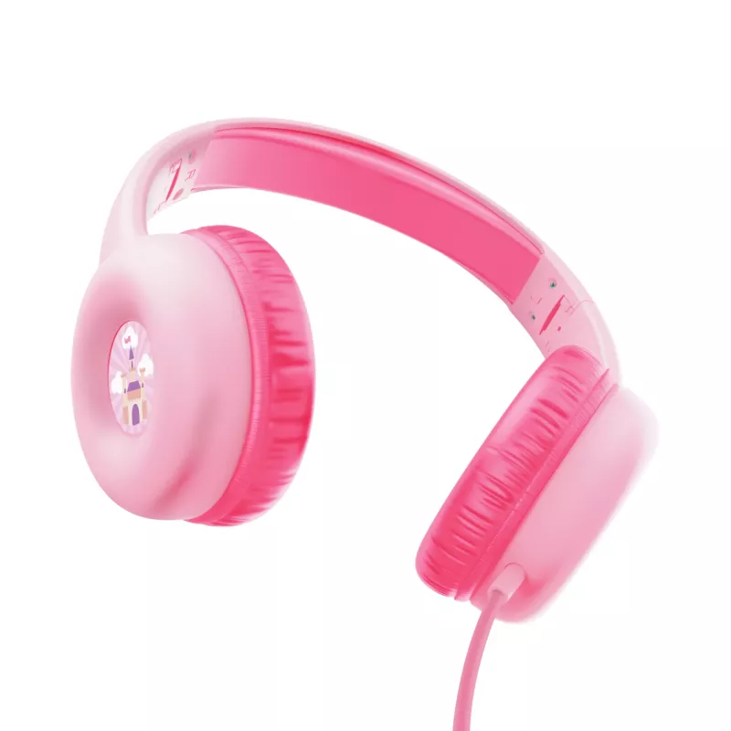 Trust Nouna Auriculares con cable diadema para llamadas/música rosa