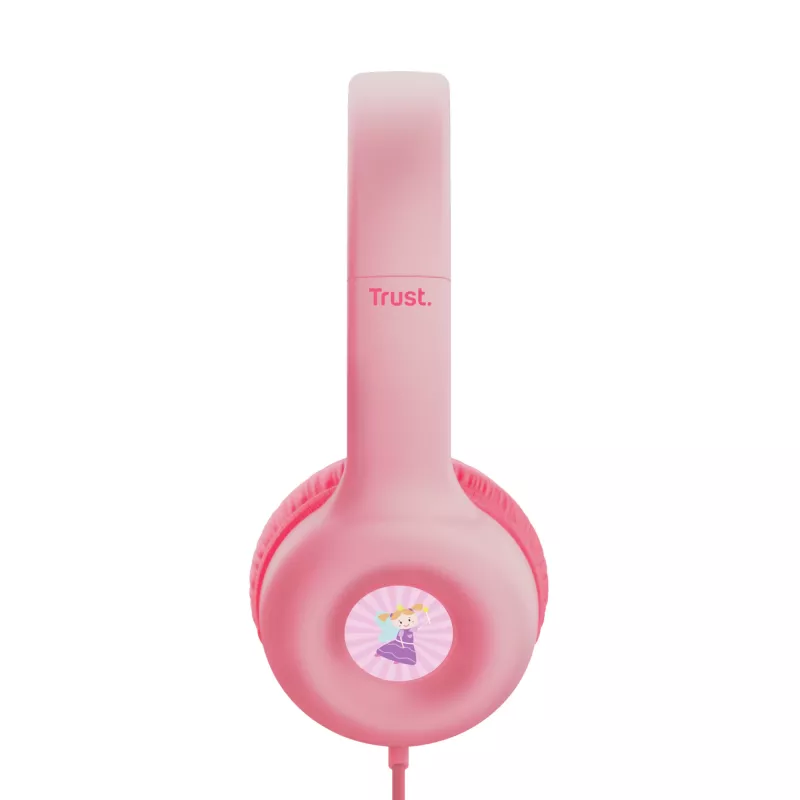 Trust Nouna Auriculares con cable diadema para llamadas/música rosa