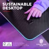 Mesa Trust GXT 710 Luminus Pro negra rectangular ABS/PC 1200x600x740mm