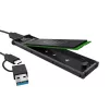 Carcasa SSD TRUST 25806 negra para M.2, unidad única, hasta 4 TB, USB Type-C 10 Gbit/s (USB 3.2 Gen 2)