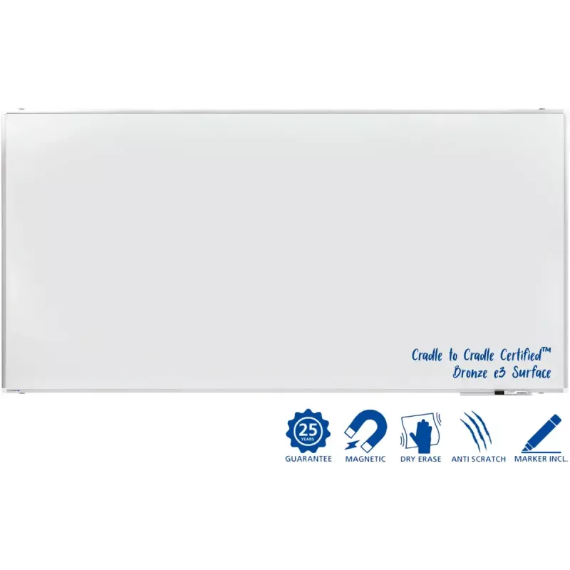 Pizarra Legamaster PREMIUM PLUS 120x240cm esmalte fijación fija