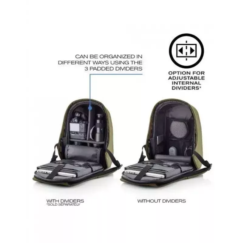 Mochila de ocio XD-Design P705.797 verde