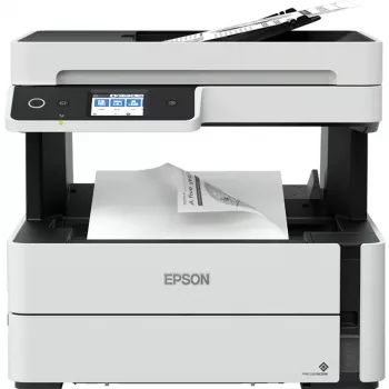 Epson EcoTank ET-M3180, inyección de tinta, impresión mono, 1200 x 2400 DPI, A4, impresión directa, negro, blanco
