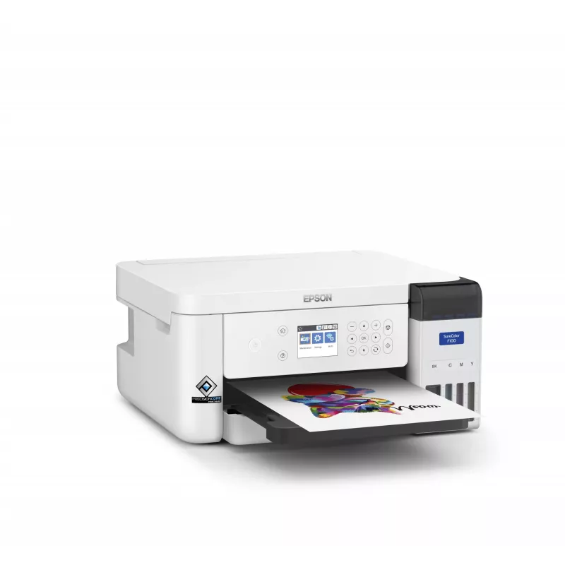 Epson SureColor SC‑F100 impresora de gran formato WLAN inyección de tinta color 600 x 1200 DPI A4 (210 x 297 mm) Ethernet LAN
