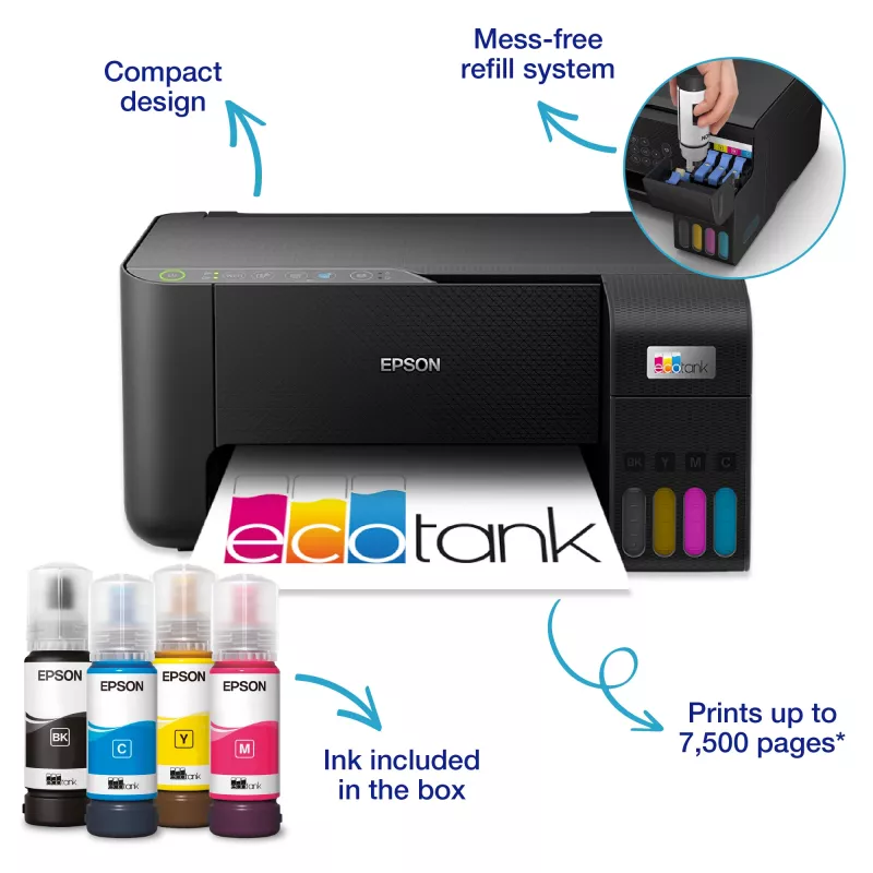 Epson EcoTank ET-2865 inyección de tinta A4 5760 x 1440 dpi WLAN
