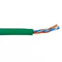 ACT CAT5E U/UTP cable de conexión trenzado verde 305 m longitud de cable 305 m