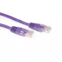 ACT lila 1 metro U/UTP CAT5E cable de red con conectores RJ45
