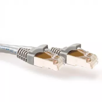 ACT gris 30 metros SFTP CAT6A cable de red sin pestaña con conectores RJ45