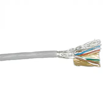 Cable de red ACT CAT6 S/FTP PVC hilo gris 305 m