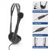 ACT Auriculares con conector hembra de audio de 3,5 mm