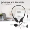 ACT Auriculares con conector hembra de audio de 3,5 mm