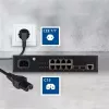 ACT Cable de alimentación conector CEE 7/7 (acodado) - C15 negro 2 m