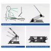 Soporte para portátil ACT AC8140 aluminio regulación de altura continua negro