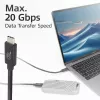 ACT Cable USB4 20Gbps 240W USB Type-C 2 m negro certificado USB-IF
