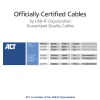 ACT Cable USB4 20Gbps 240W USB Type-C 2 m negro certificado USB-IF