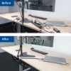 Bandeja de gestión de cables bajo el escritorio ACT 40 cm acero, recta, capacidad de carga 3 kg (B400×T140×H100 mm)
