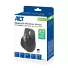 ACT AC5147 ratón inalámbrico, Bluetooth/USB, clic silencioso, 4800 DPI, gris