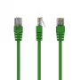 Cable de red GEMBIRD Cat5e PP12-5M/G, 5 m, RJ-45 a RJ-45, contactos dorados, verde