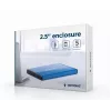 Caja para disco duro Gembird EE2-U3S-3-DB azul 2,5