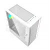 Caja de ordenador Fornax 4000 ARGB, ATX, blanca