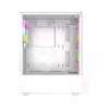 Caja de ordenador Fornax 4000 ARGB, ATX, blanca