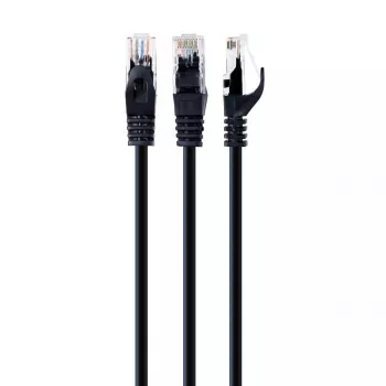 Cable de red Gembird PP6U-1.5M/BK RJ-45 Cat6 1,5 m negro